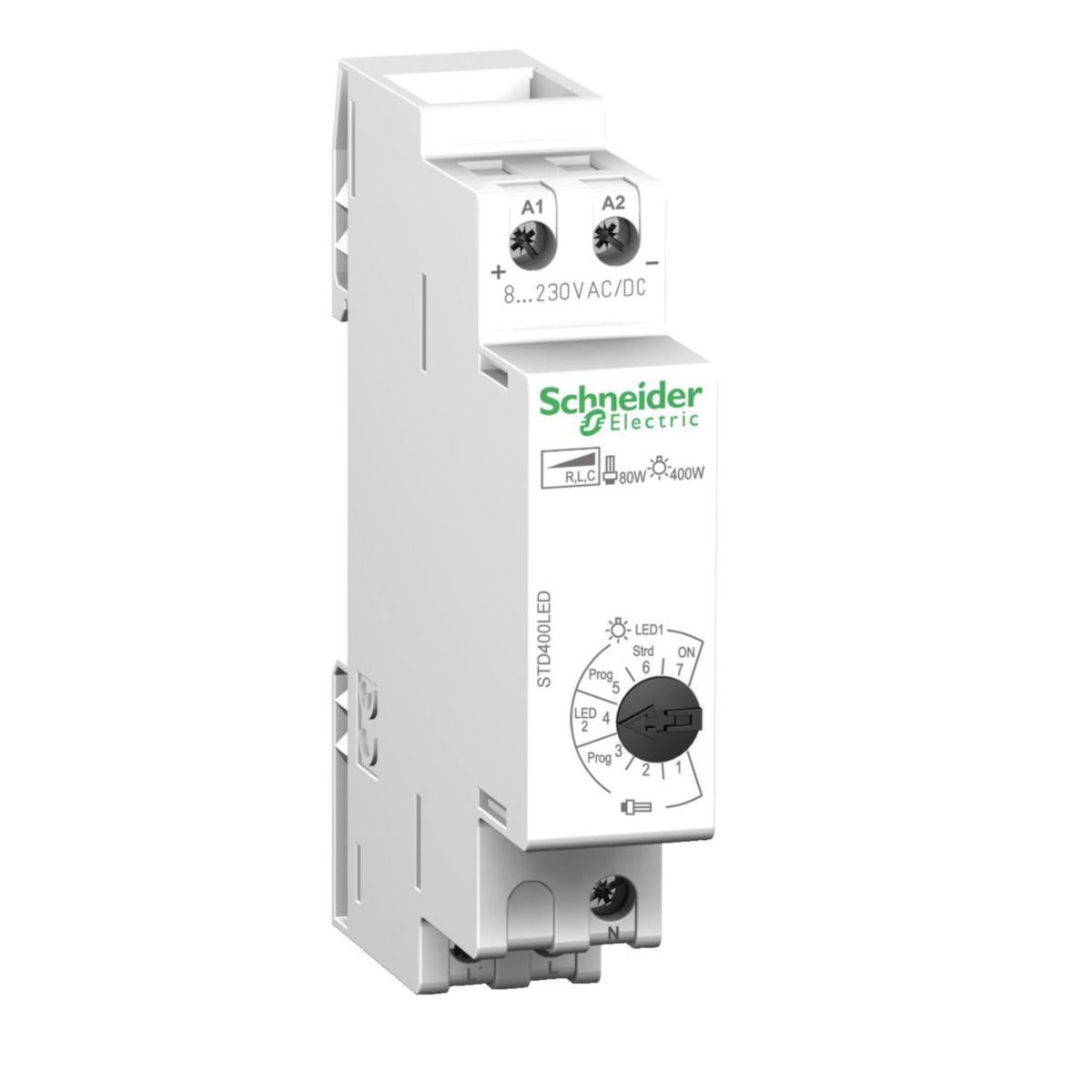 Dimmer Schneider DIN STD 400 LED - 230