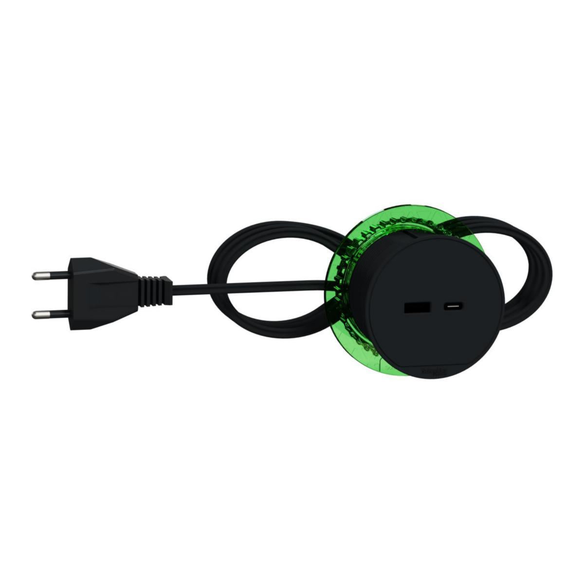 Bordenhet Unica USB A & C - Schneider Electric
