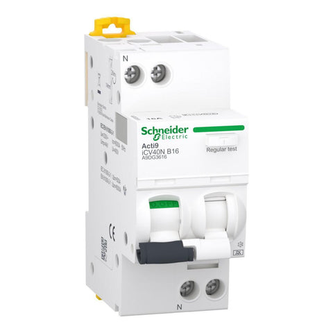 Jordfeilautomat iCV40N RCBO 1PN B - 6