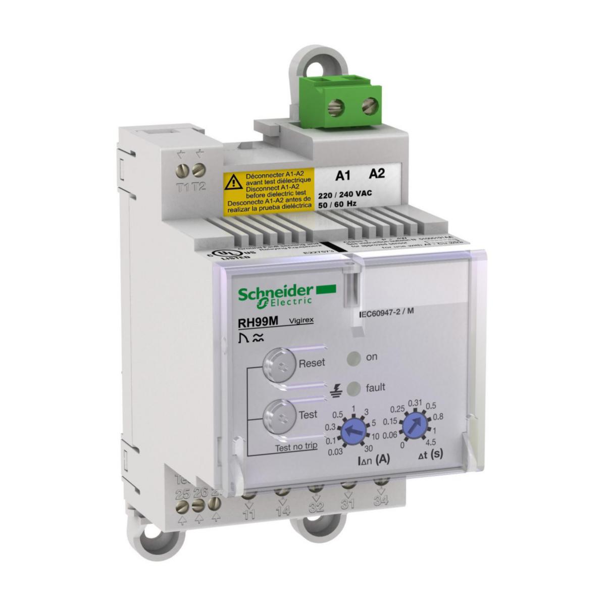 Jordfeilrelé Schneider Vigirex - 220-240