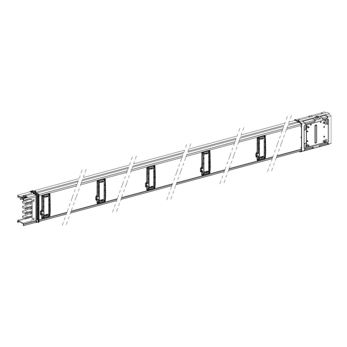 Kanalskinner for distribusjon 5m, Schneider - 100