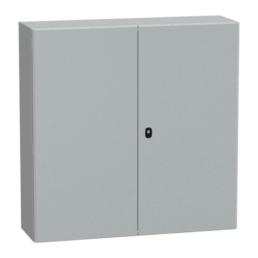 Veggskap 3SD Schneider Spasial med plate - Schneider Electric