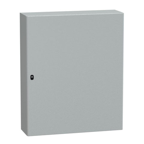 Veggskap 3SD Schneider Spasial med plate - Schneider Electric