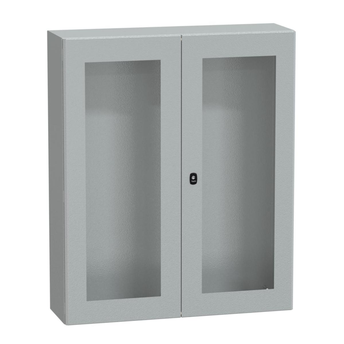 Veggskap S3D Schneider Spasial med vindu - Schneider Electric