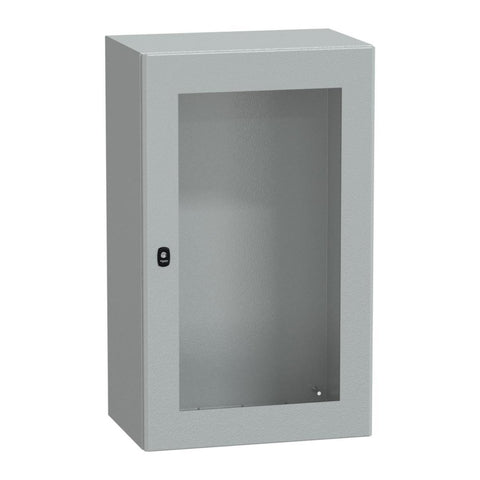 Veggskap S3D Schneider Spasial med vindu - Schneider Electric