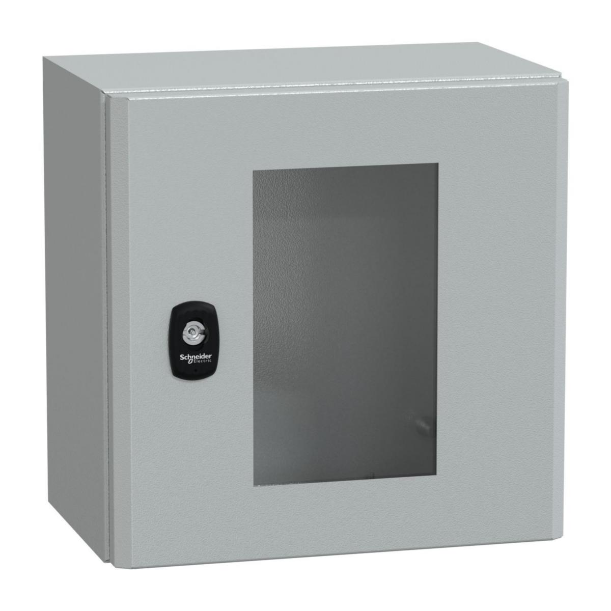 Veggskap S3D Schneider Spasial med vindu - Schneider Electric