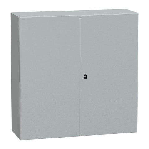 Veggskap 3SD Schneider Spasial med plate - Schneider Electric