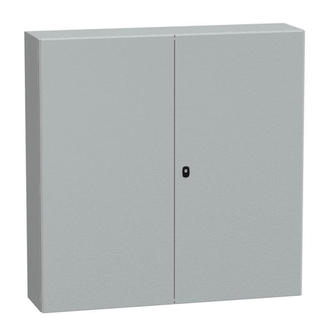 Veggskap 3SD Schneider Spasial med plate - Schneider Electric