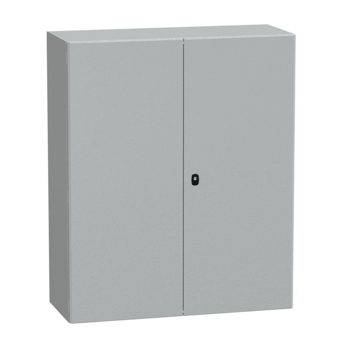 Veggskap 3SD Schneider Spasial med plate - Schneider Electric