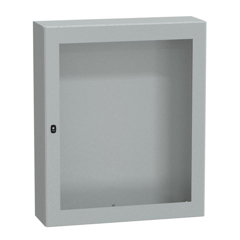 Veggskap S3D Schneider Spasial med vindu - Schneider Electric