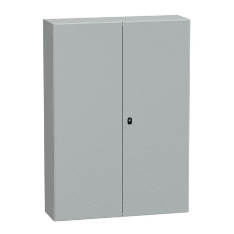 Veggskap 3SD Schneider Spasial med plate - Schneider Electric