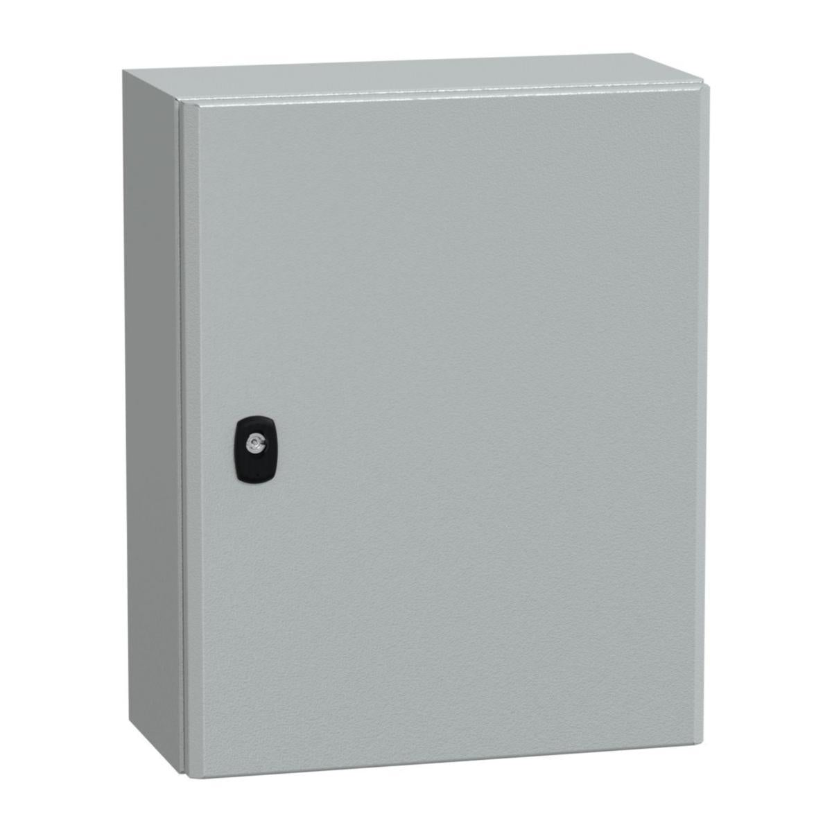 Veggskap 3SD Schneider Spasial med plate - Schneider Electric