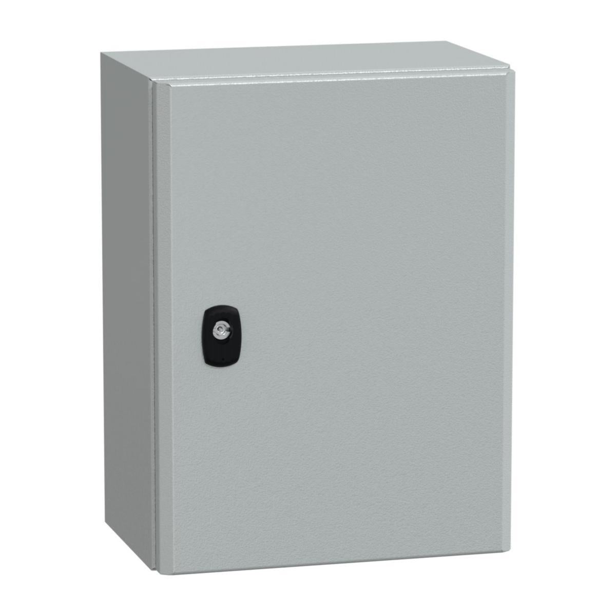 Veggskap 3SD Schneider Spasial med plate - Schneider Electric