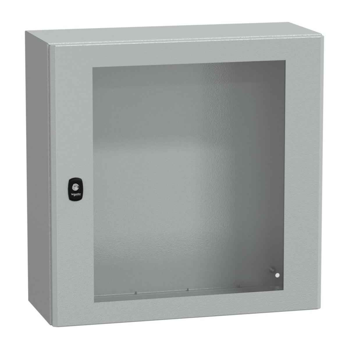 Veggskap S3D Schneider Spasial med vindu - Schneider Electric