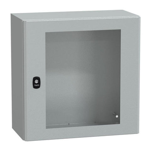 Veggskap S3D Schneider Spasial med vindu - Schneider Electric
