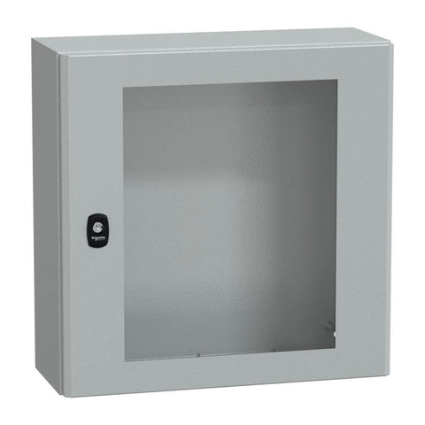Veggskap S3D Schneider Spasial med vindu - Schneider Electric