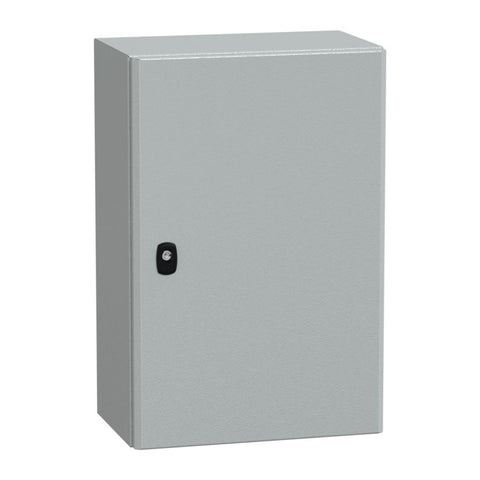 Veggskap 3SD Schneider Spasial med plate - Schneider Electric