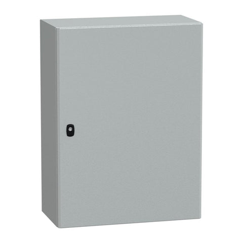 Veggskap 3SD Schneider Spasial med plate - Schneider Electric