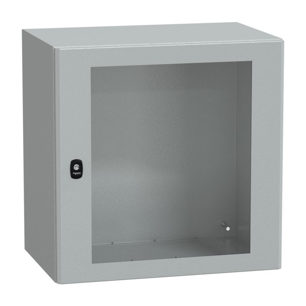 Veggskap S3D Schneider Spasial med vindu - Schneider Electric