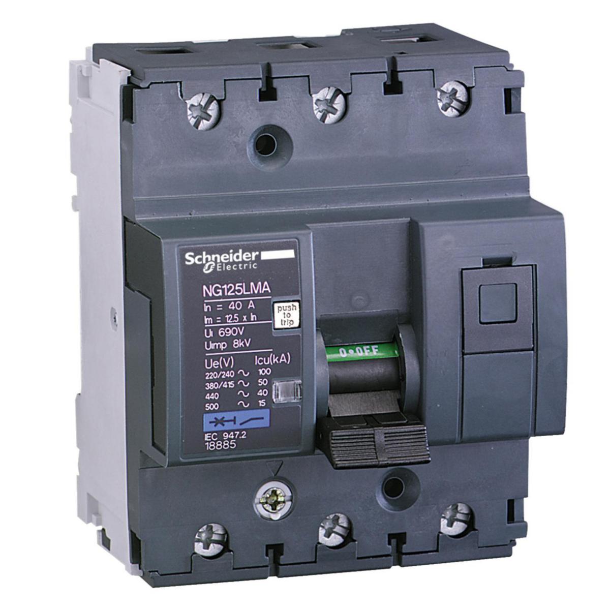 Automatsikringer Schneider NG125LMA - 4