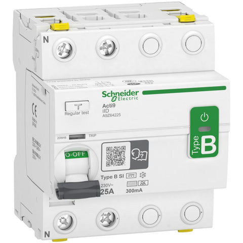 Jordfeilbryter Schneider Acti9 B-SI - 400