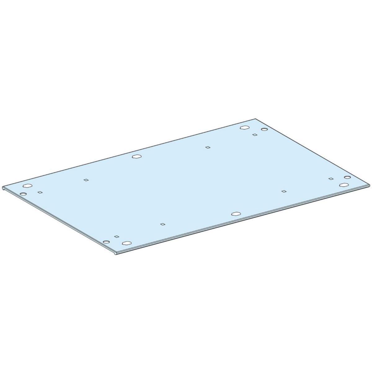 Topplate Schneider m/plastflens Prisma G - Schneider Electric