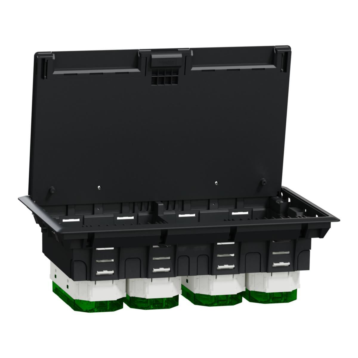 Gulvboks Unica System+ Plast - Schneider Electric
