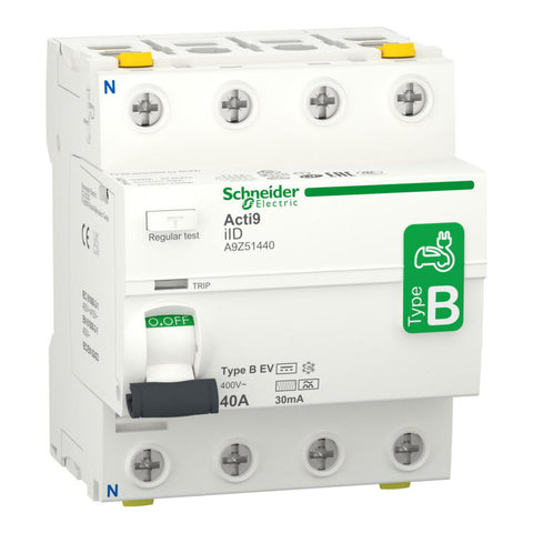 Jordfeilbryter Schneider ACTI9 B EV - 230