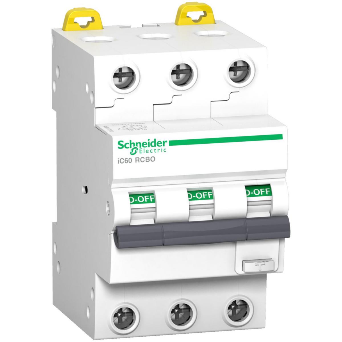 Jordfeilautomat Schneider iC60 RCBO - 10