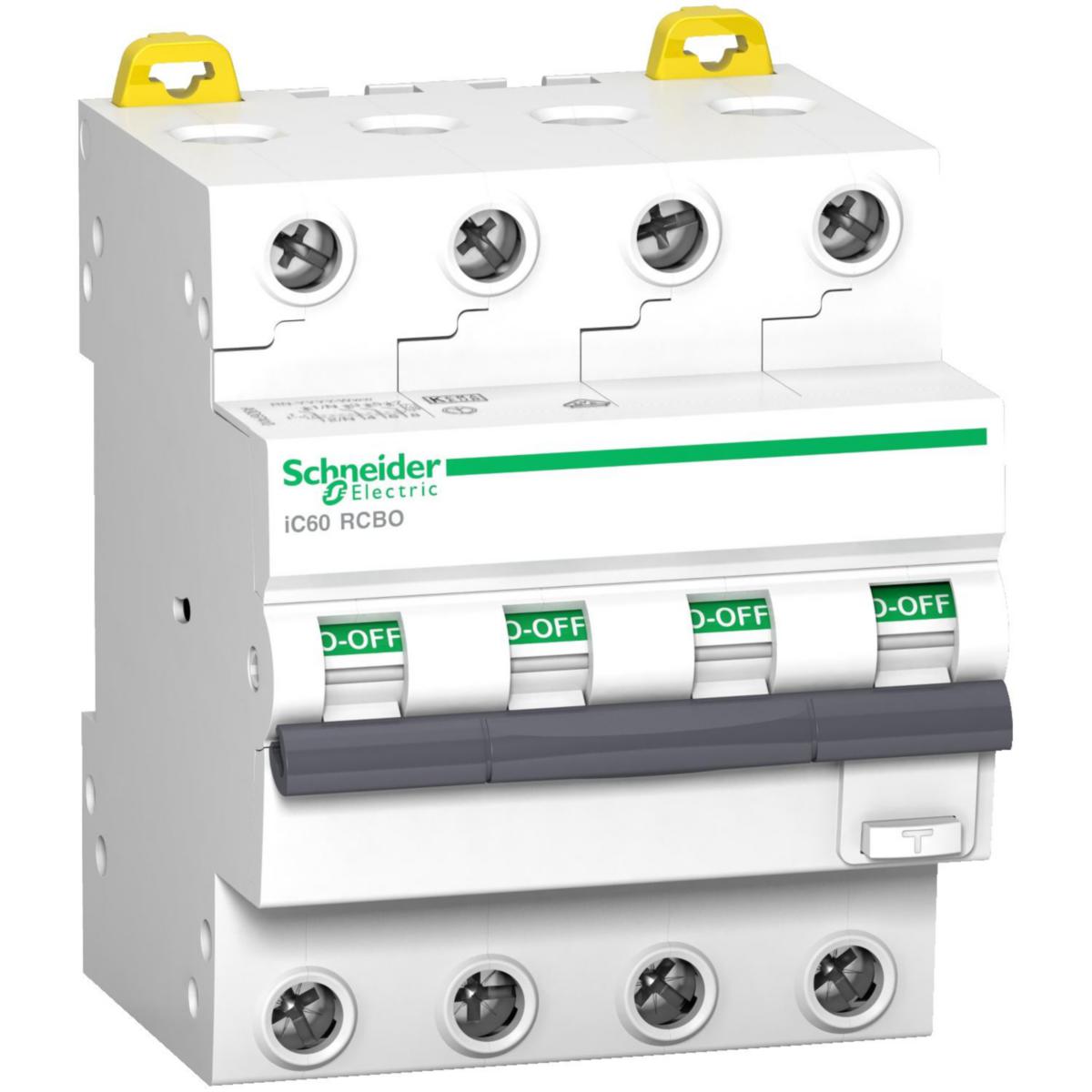 Jordfeilautomat Schneider iC60 RCBO - 10