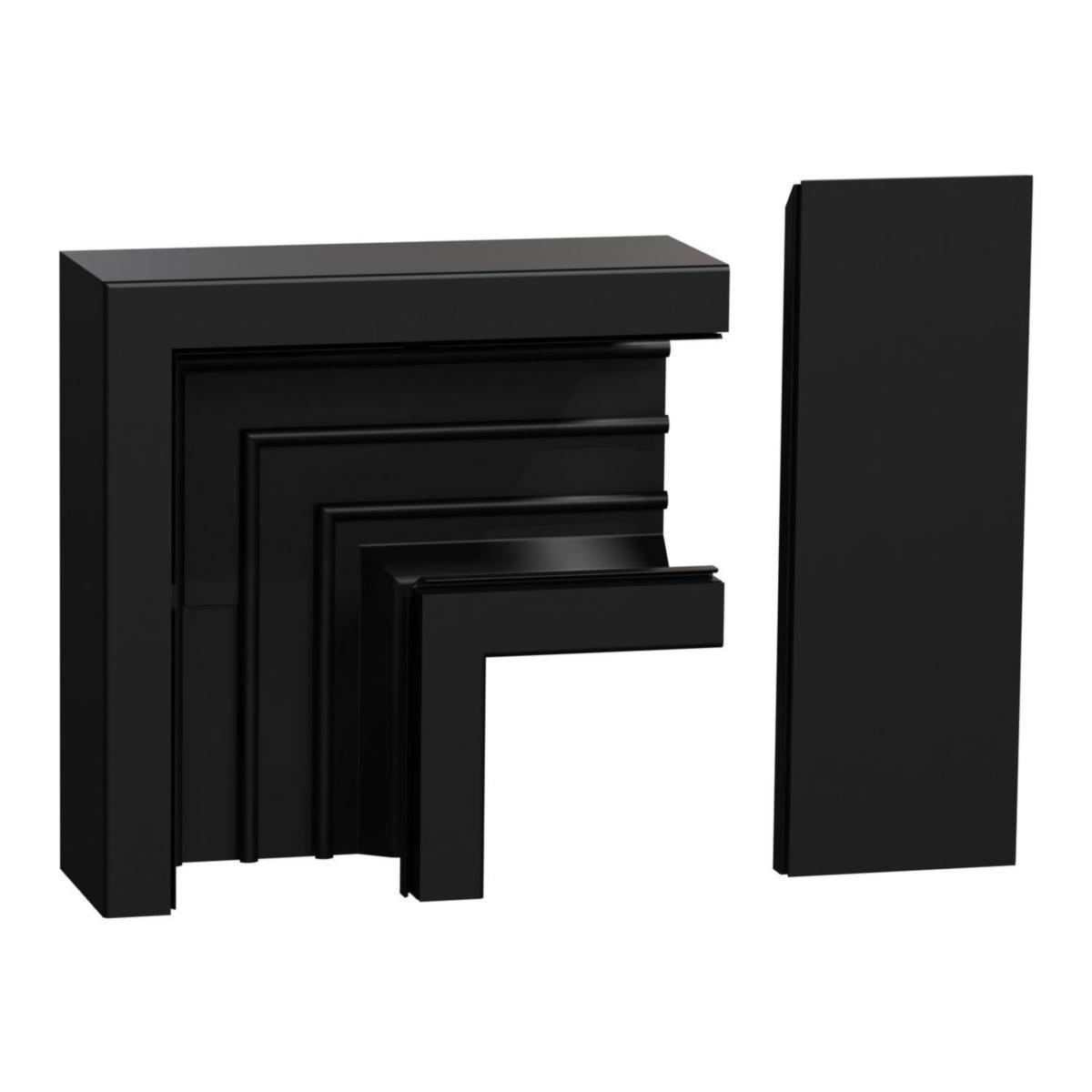 L-Stykke TEK 123 Svart - Schneider Electric