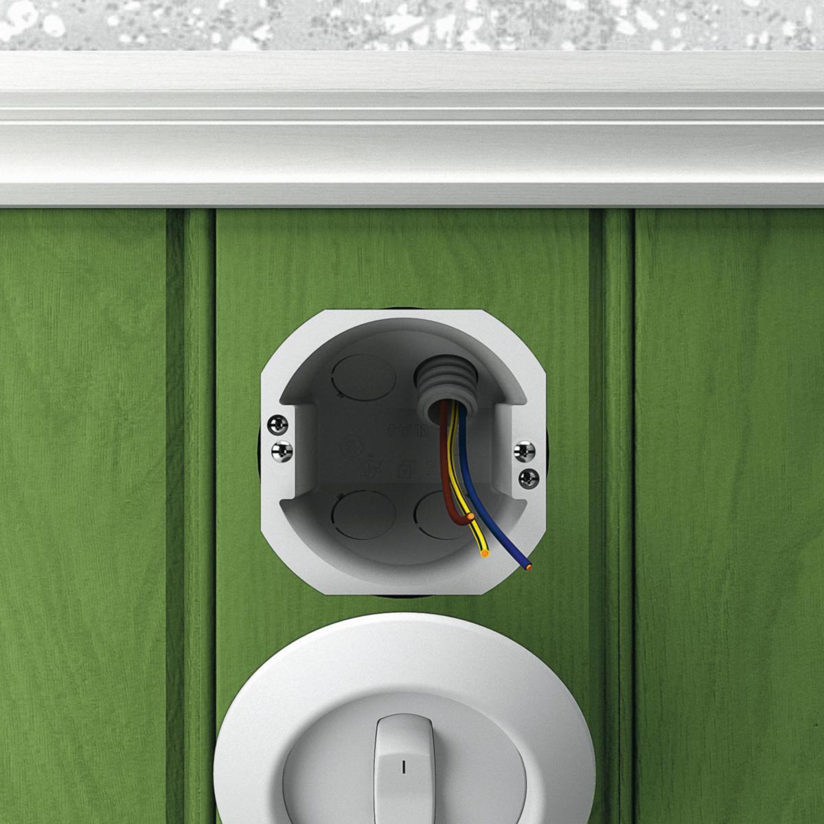 Veggboks Schneider korr.rør - Schneider Electric