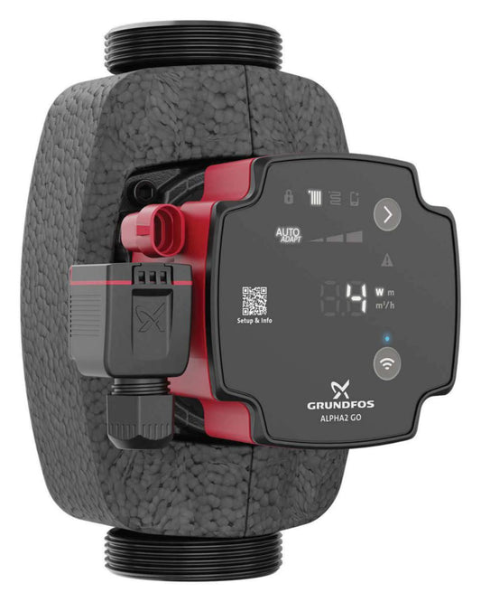Sirkulasjonspumpe Alpha2 GO, Grundfos - 220 - 240