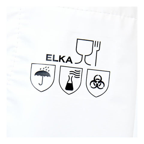 Forkle Elka PU hvit