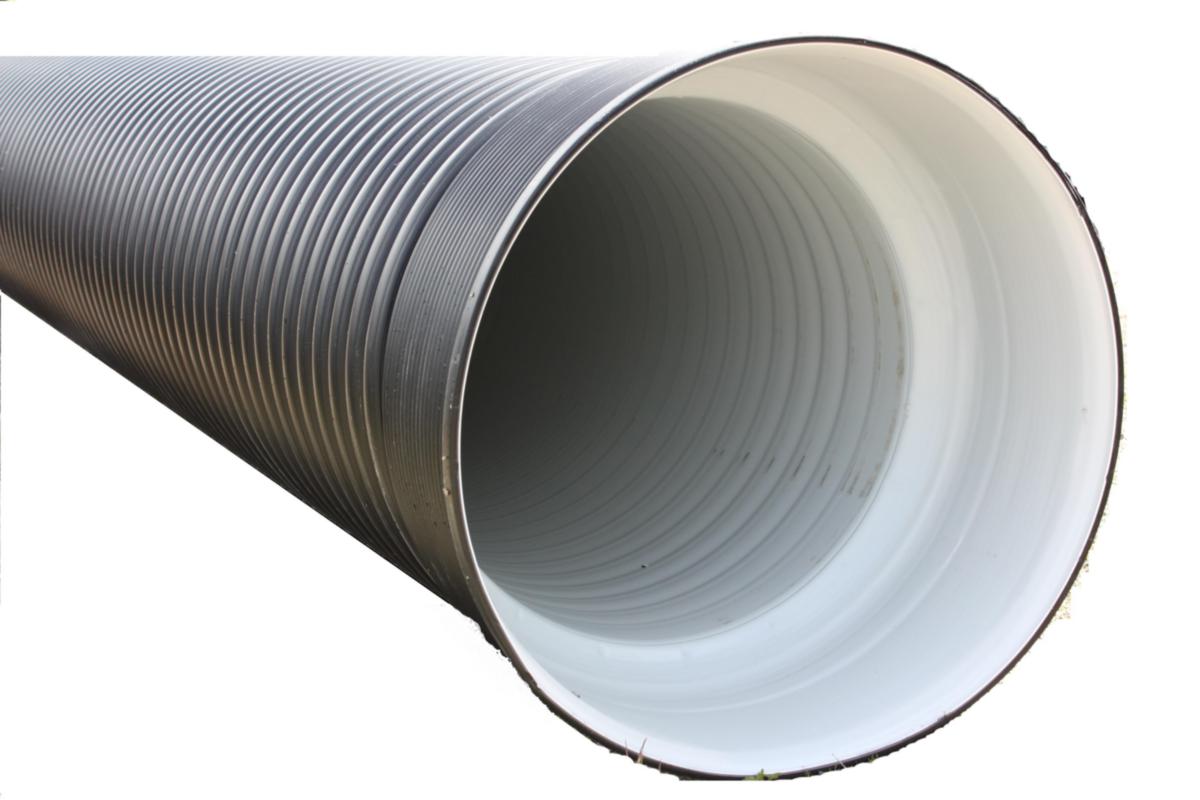 Overvannsrør Quattro PP SN8 m/muffe, Viacon - a-collection