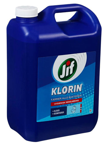 Rengjøring Jif Klorin