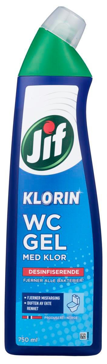 Toalettrens Jif Klorin WC gel
