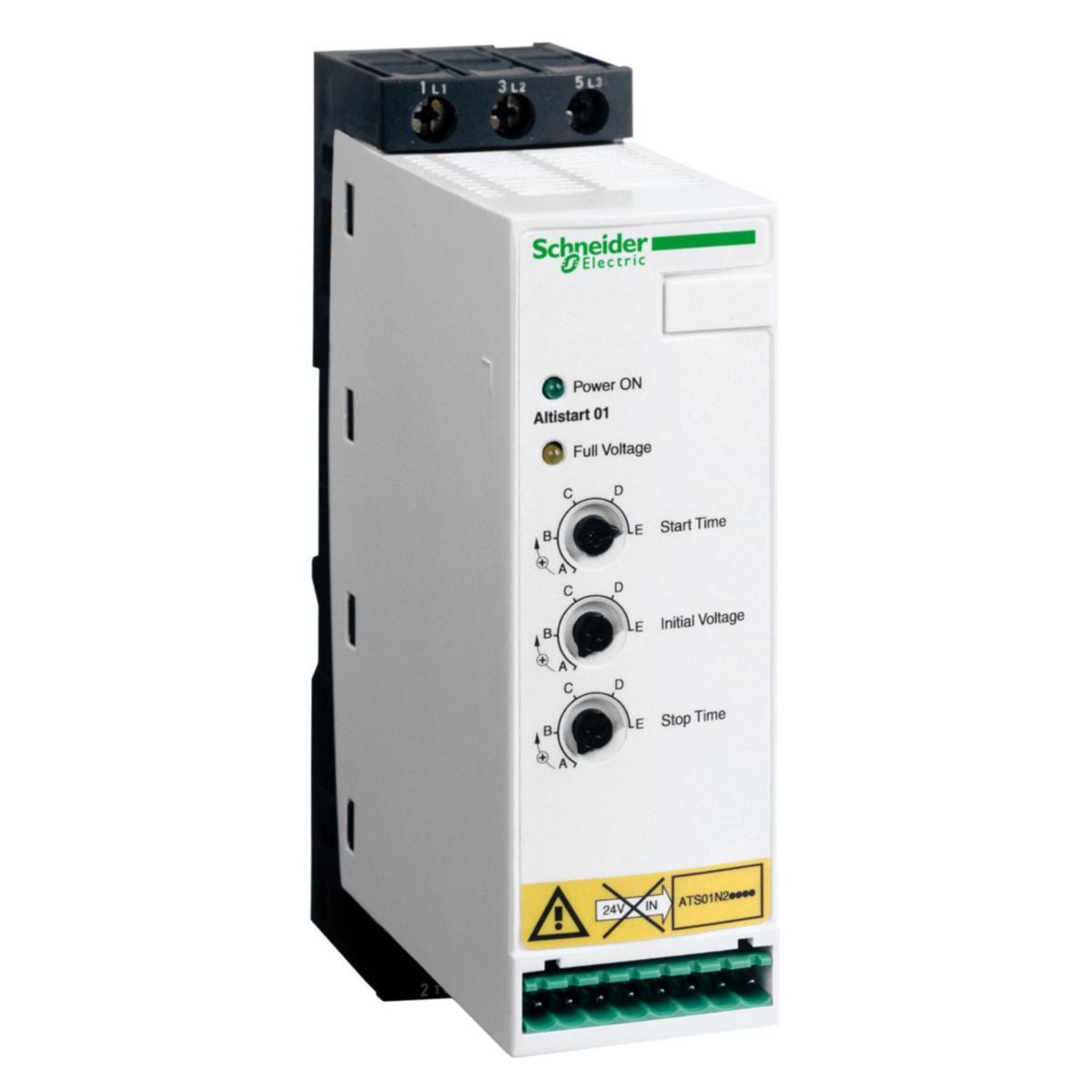 Mykstarter Schneider ATS01 med mykstopp - 0.55