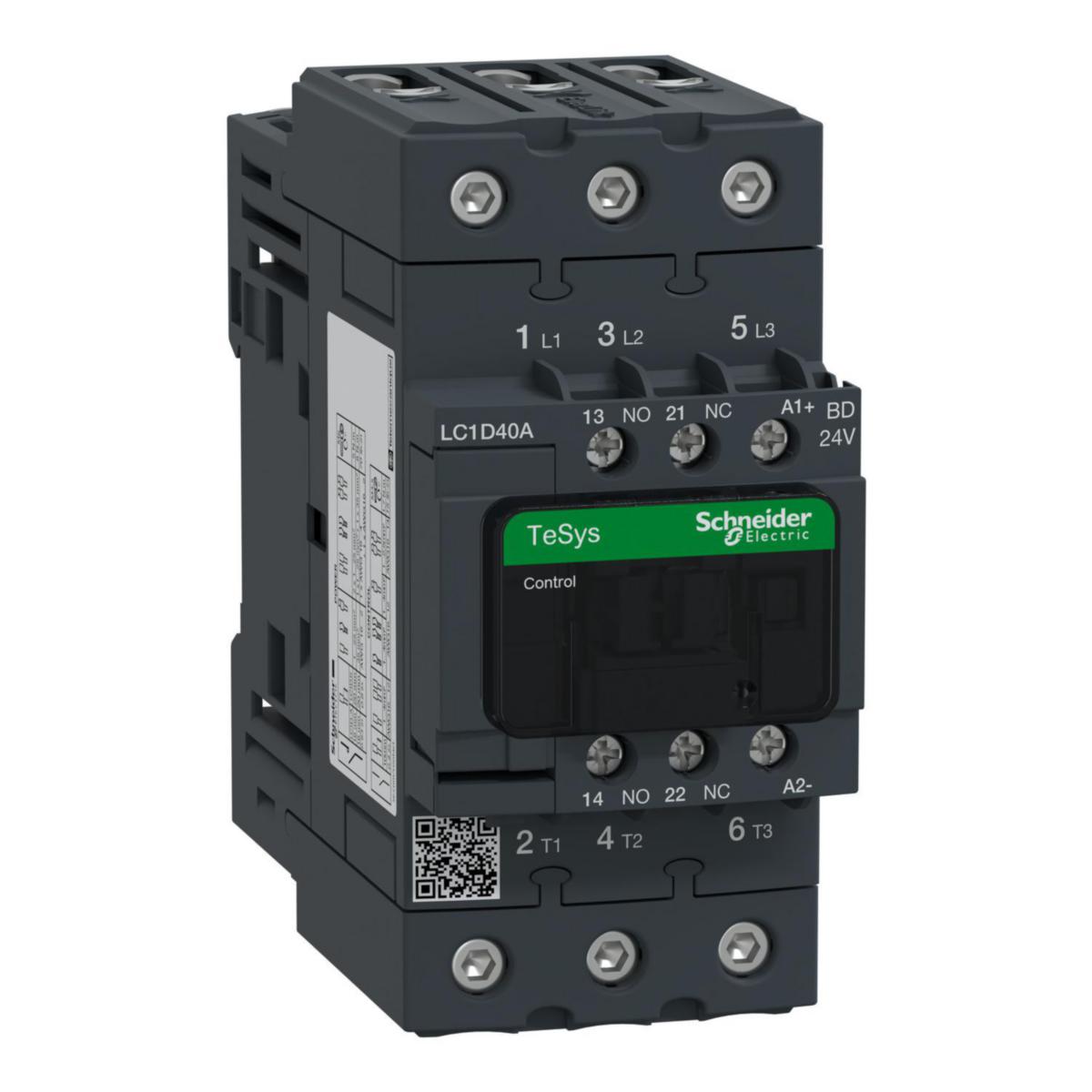 Kontaktorer Schneider LC1D 40AC 3 pol Elink - Schneider Electric