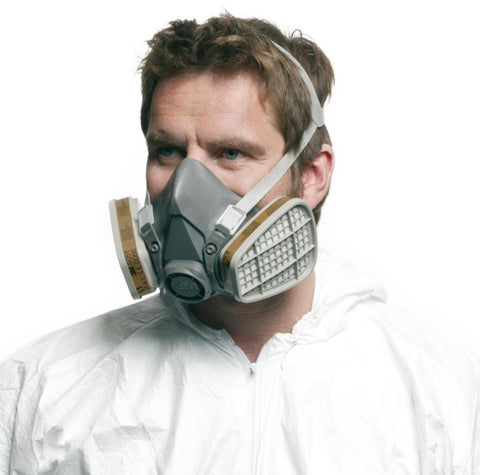 Halvmaske 3M™ 6000