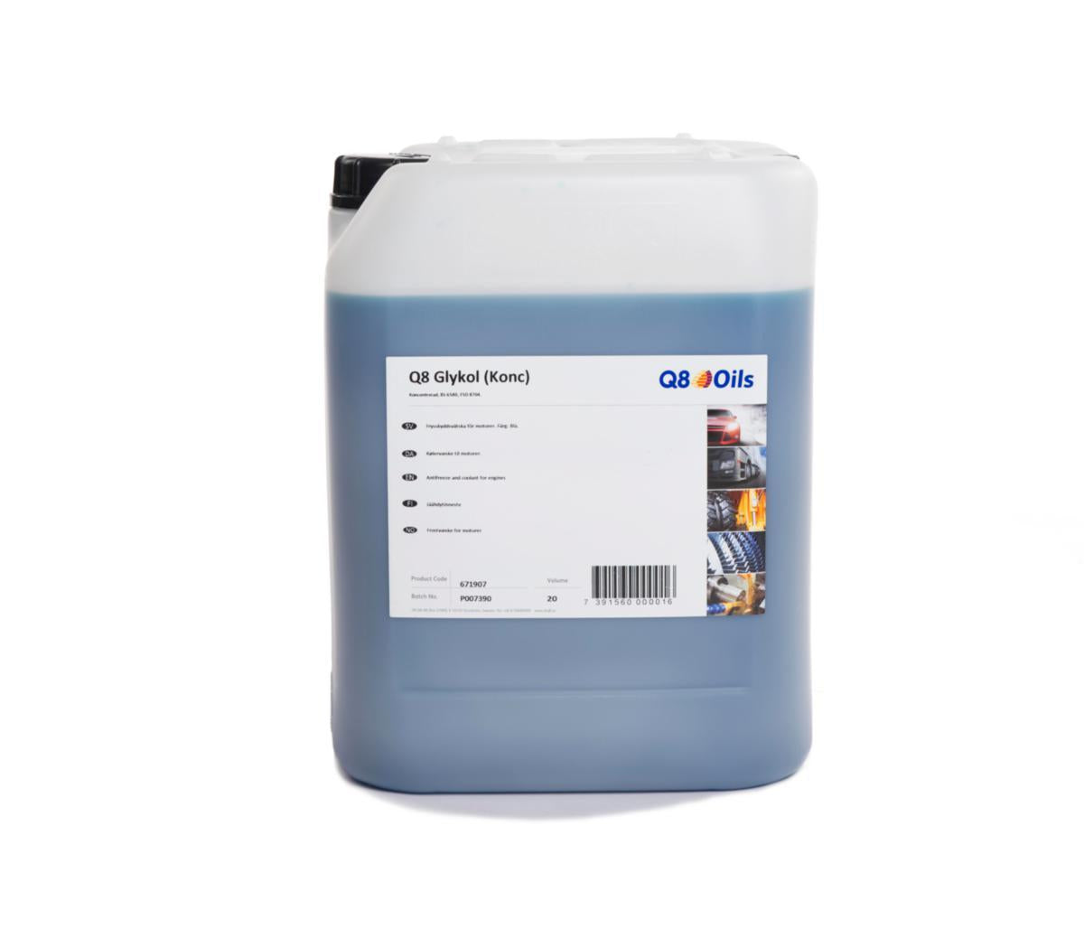 Frostvæske Q8 konsentrert - Q8Oils