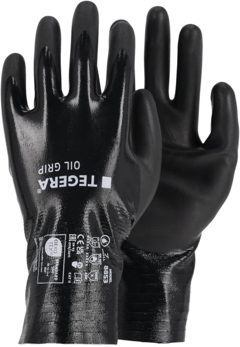 Kjemikaliehanske Tegera® Oil Grip 8853R