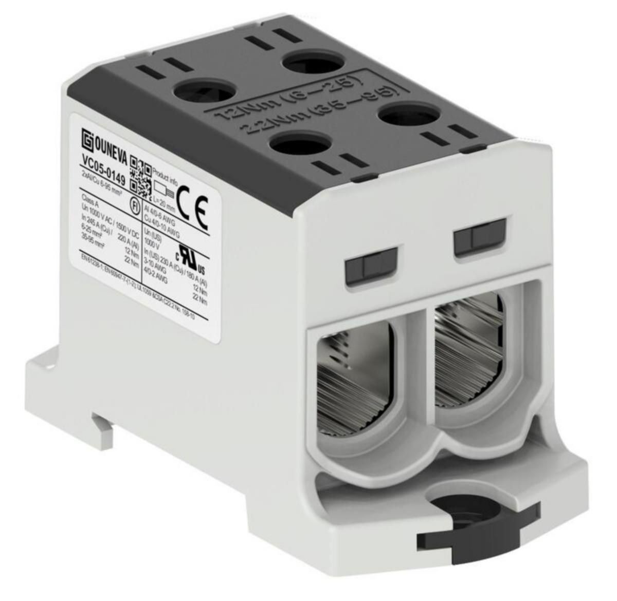 Overgangsklemme Ouneva PE 6-95mm²