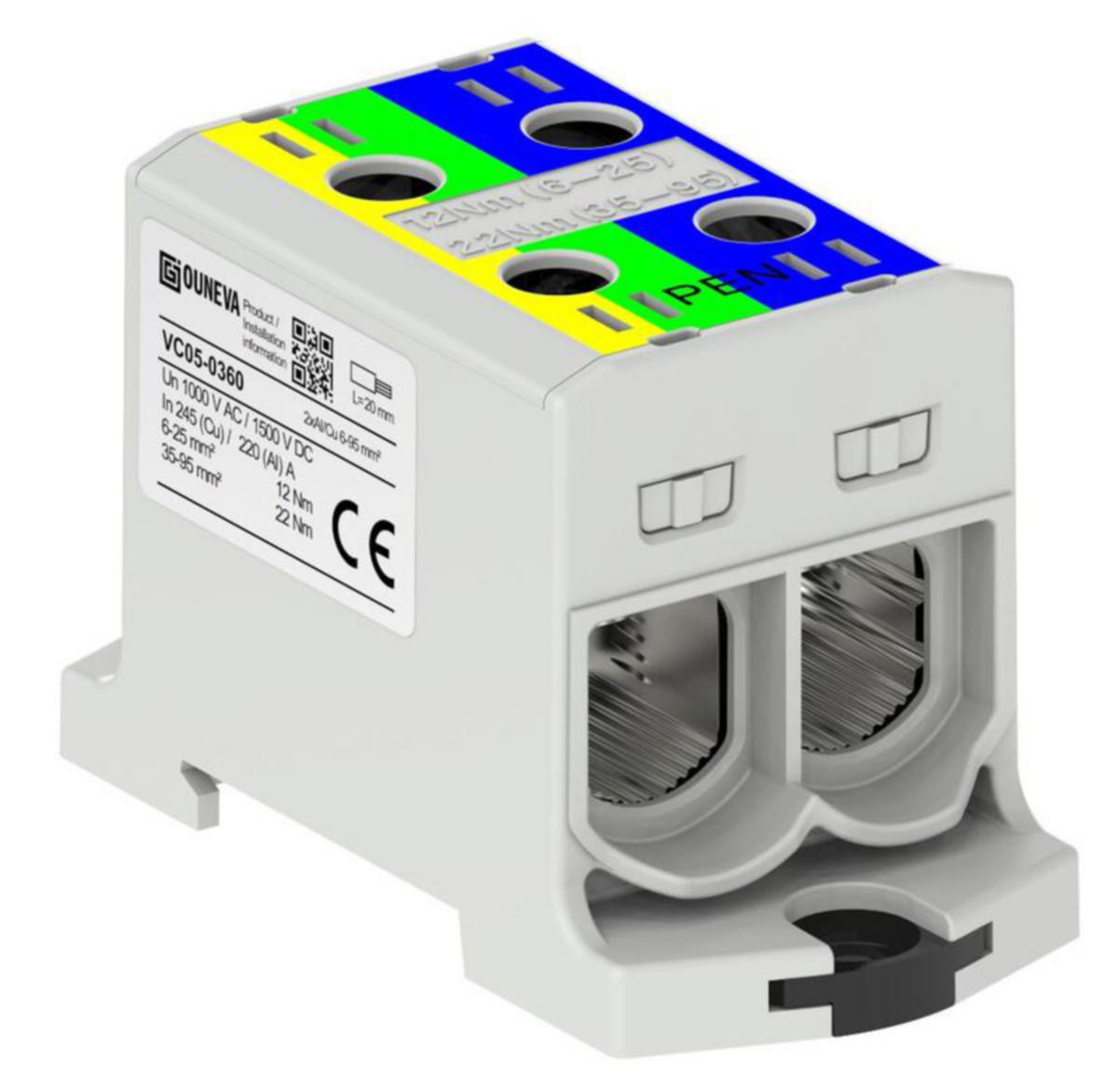 Overgangsklemme Ouneva PE 6-95mm²