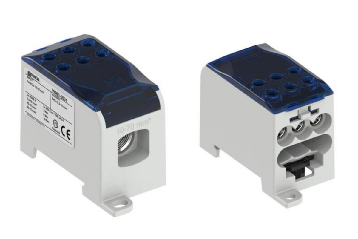 Distribusjonsblokk Ouneva 6x16mm² Umbrako