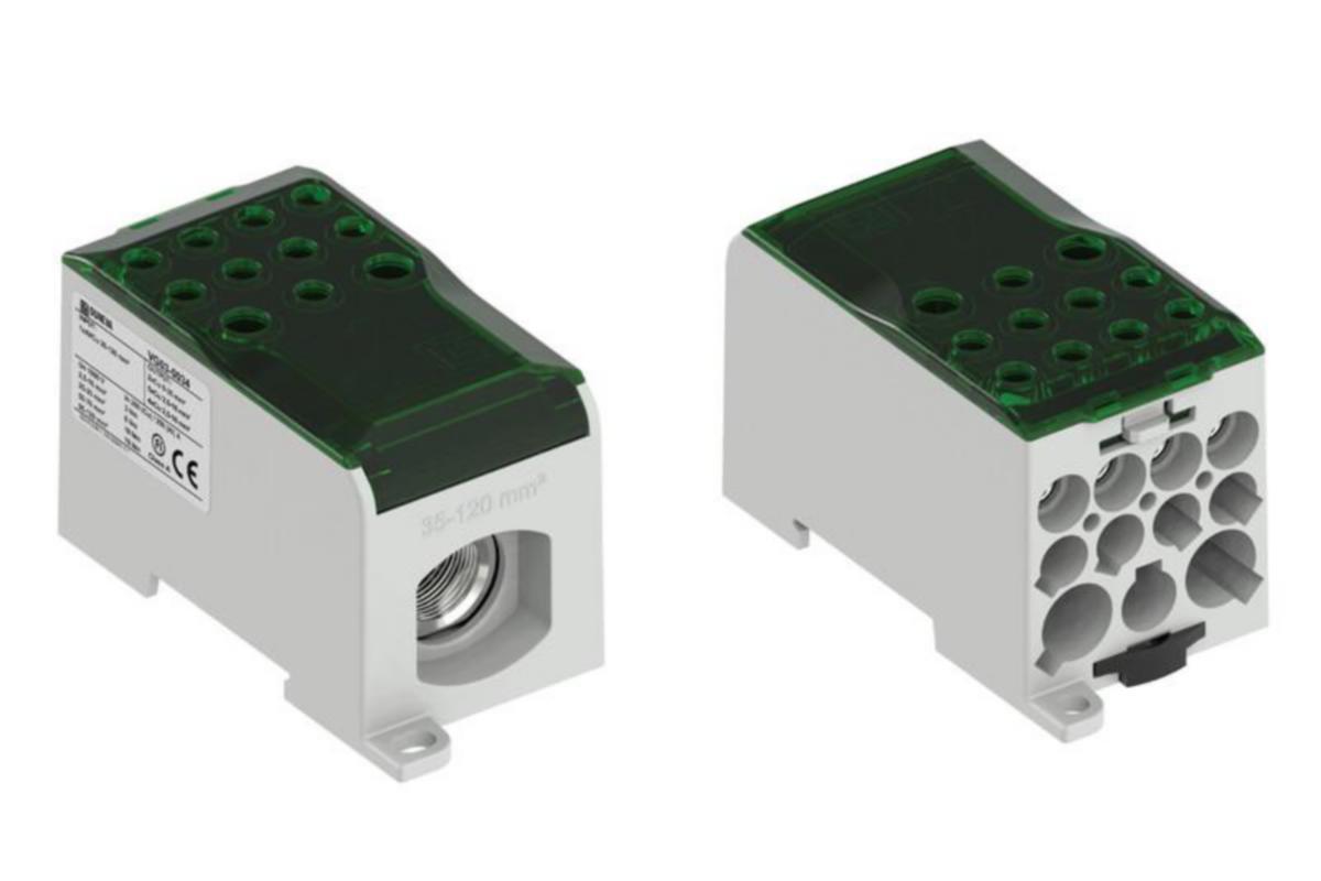 Distribusjonsblokk Ouneva 250A/280A  OJL-connector 280 / 120 mm²