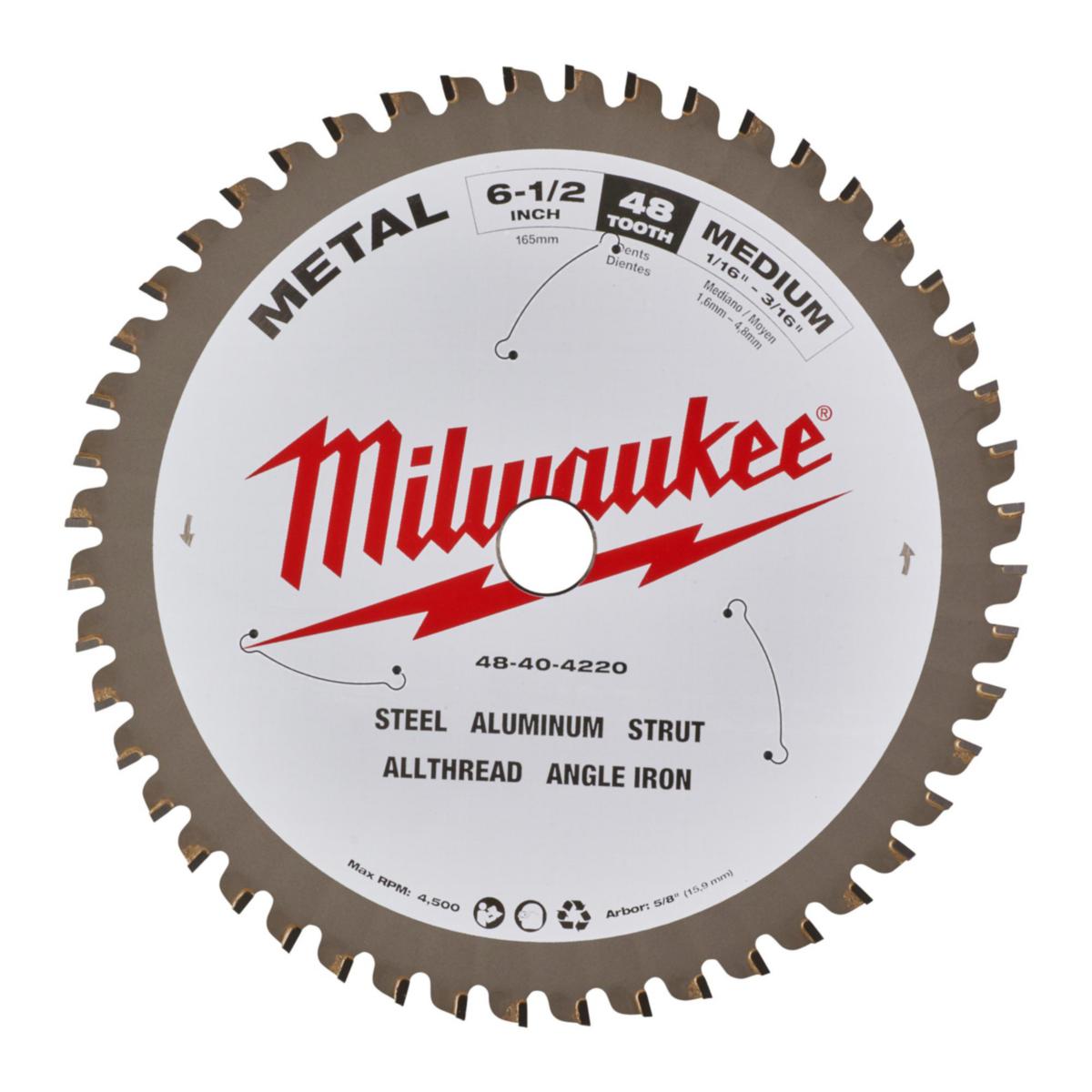Sirkelsagblad Milwaukee Metall