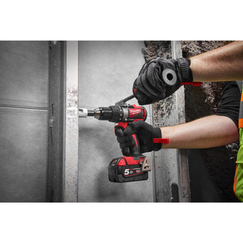 Bor/skrutrekker M18 BLDD2-502X Milwaukee 18V 5.0Ah HD-Box