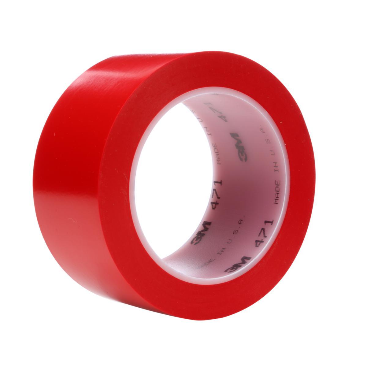Merketape 3M 471 Rød