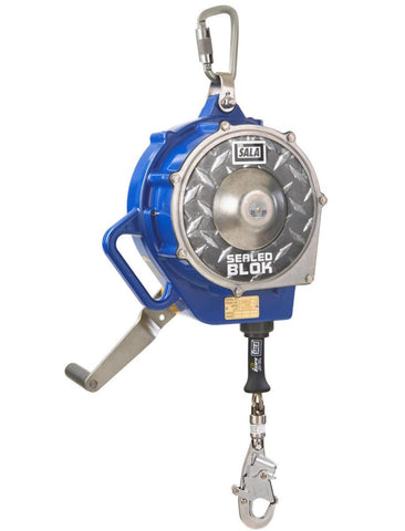 Fallblokk DBI-SALA® Sealed-Blok™ m/evakueringsvinsj - 3M DBI-SALA